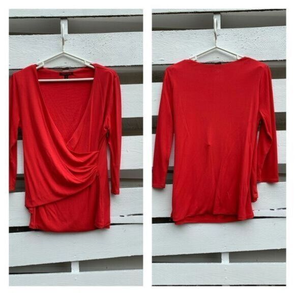 Classiques Entier Atlier Faux Wrap Top - Picture 1 of 9